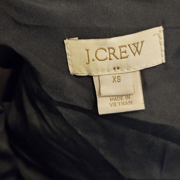 J. Crew Black and White Herringbone Vest - Picture 3 of 4